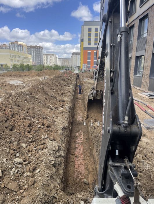 Трактор 3в1. Петушок. экскаватор погрузчик