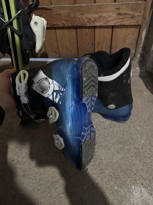 Ски Fischer и обувки Salomon за дете