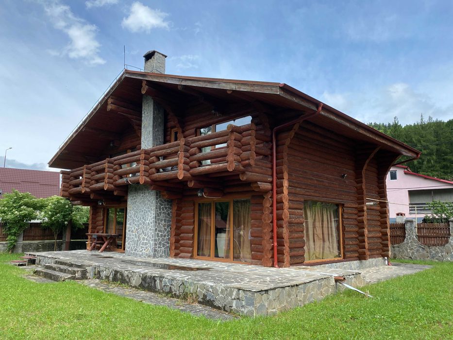 Sablare cabana lemn, reconditionare lemn, restaurare lemn