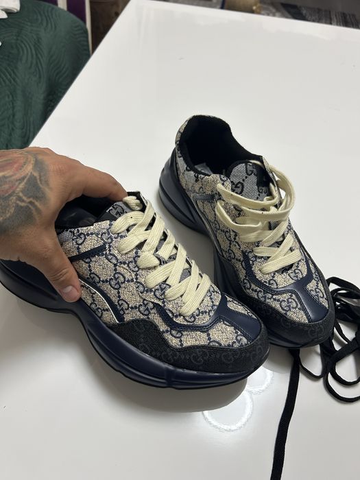 Gucci Rhyton GG Supreme sneakers bărbați mărimea 42 luxury fashion