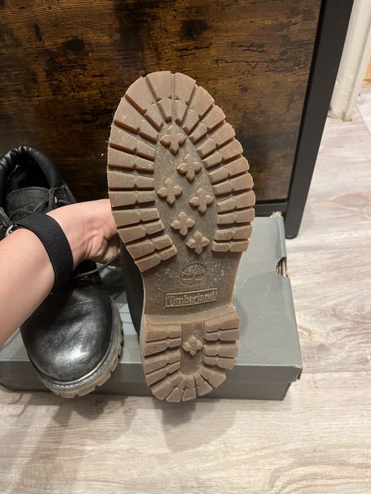 Bocanci femei Timberland, piele, noi, marime 37