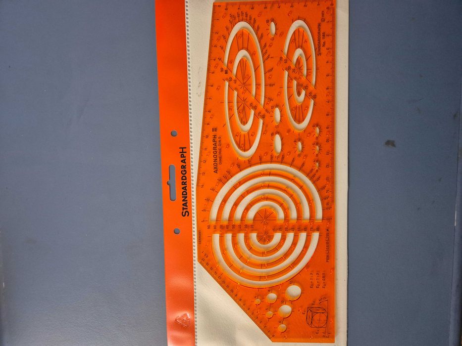 Oferta ! Set 8 buc. Sabloane de desen tehnic Standardgraph. Germania