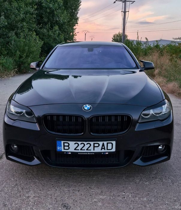 Bmw F10 525xd 218cp an 2013 M Packet Harman Kardon Head up Display Piele Xenon NBT Padele Schimbator Cristal