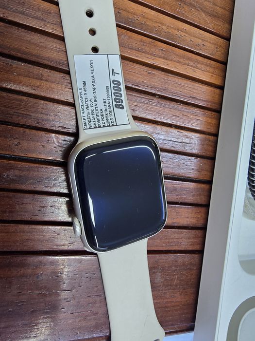 Apple Watch 9 45mm аккумулятор 100% Магазин Реал