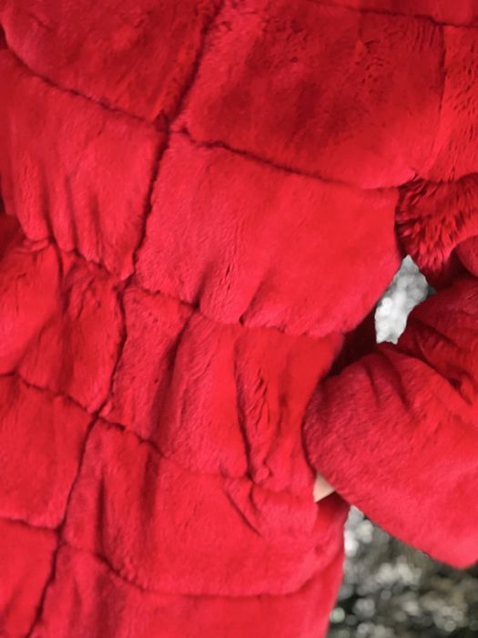 Палто от естествен косъм