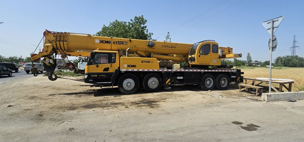 Avtokran 50 Tonna xizmat korsatamiz