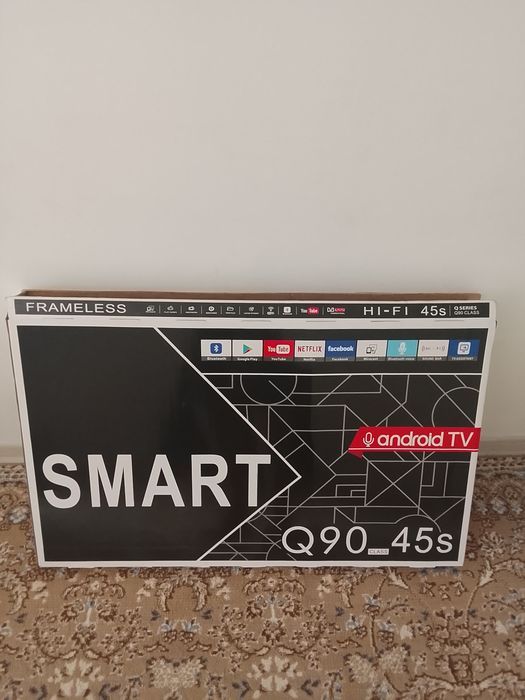 Sotiladi Samsung q90 45s android tv