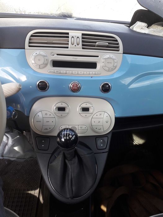 Фиат 500 на части