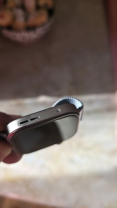 HUAWEI WATCH FIT 4 Pro Titanium Color Body with Green Woven Strap