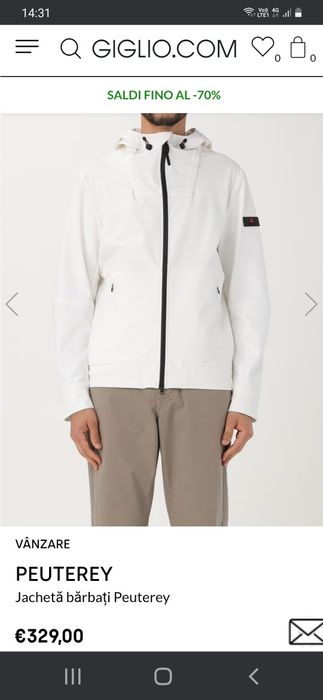 Jaketă peuterey nouă