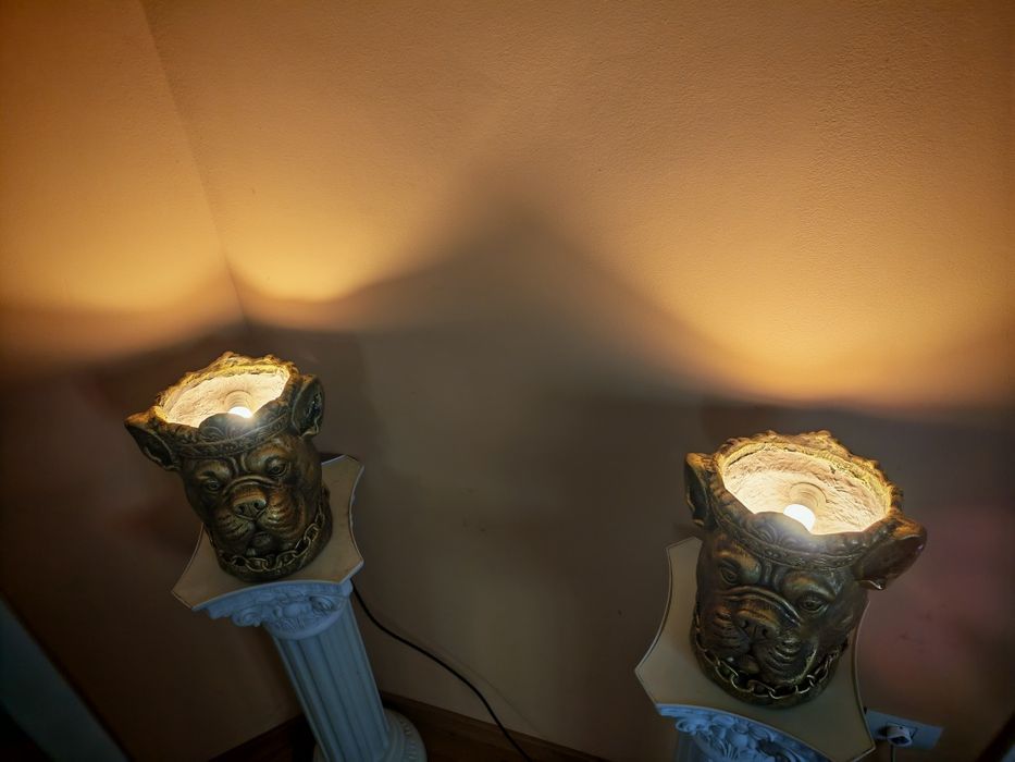 Veioze bulldog - lampadar lustra candelabru