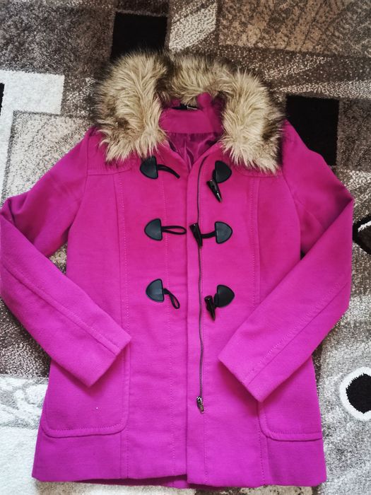 Palton fuchsia H&M