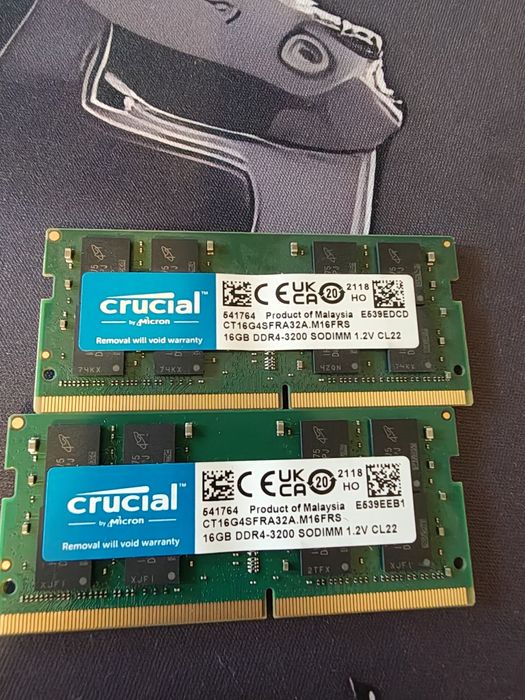 Crucial 32 GB DDR4 3200Mhz Laptop