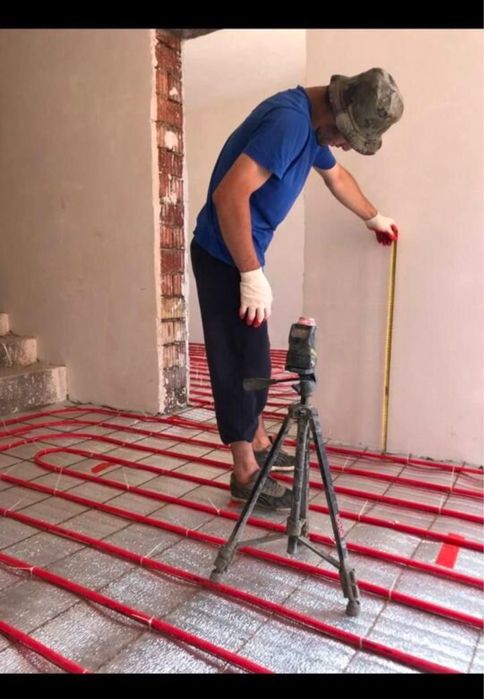 Стяжка,полусухая стяжка,стяжка пола,бетон, топинг,стройка