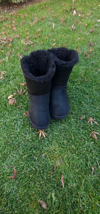Ugg negre, originale, bailey bow II, 38