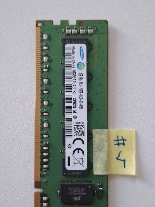 2 x 8 gb RAM samsung DDR4 ECC (pentru server si workstation)