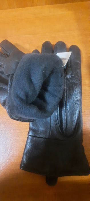 Mănuși piele căptușite  dama
