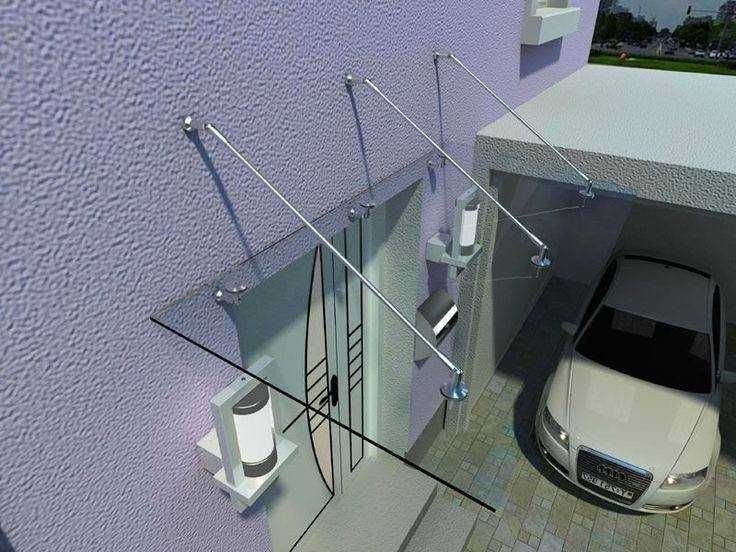 Стеклянный навес. Высокое качаство