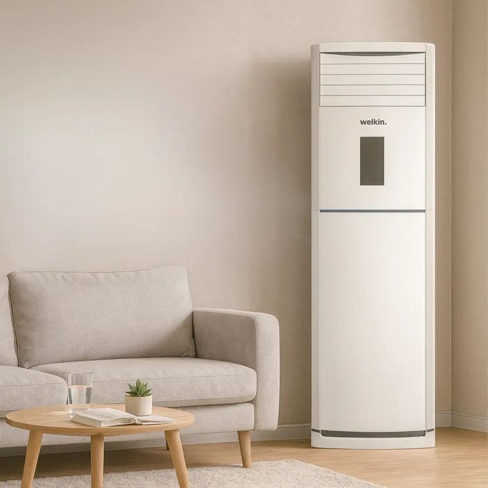 Колонный кондиционер от Welkin 60000btu. Welkin stoyka kansaner