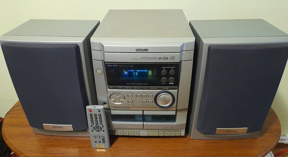 Combina audio aiwa nsx-sz5