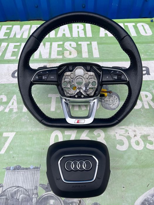 Volan din piele cu padele complet cu airbag Audi Q3 2020