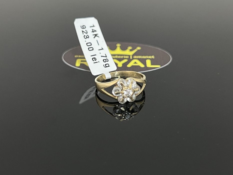Bijuteria Royal CB : Inel dama aur 14K 585   1,78 grame