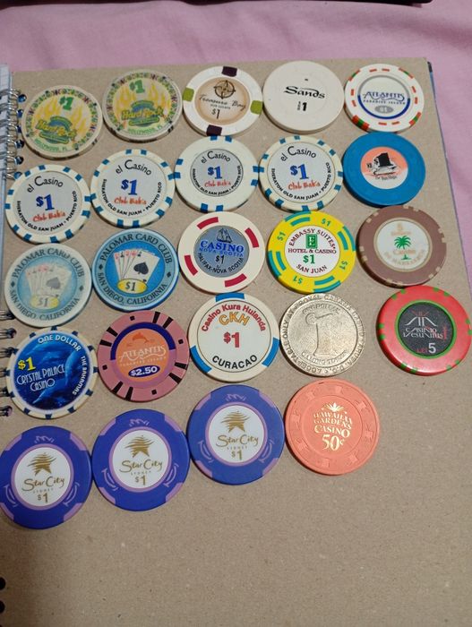 Jetoane casino de colectie