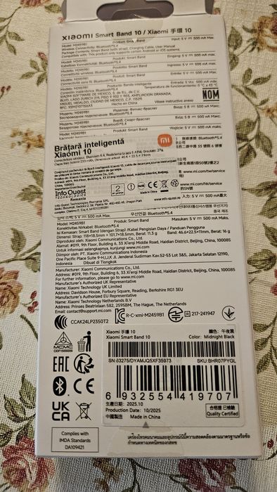 Xiaomi smart band 10 sigilat