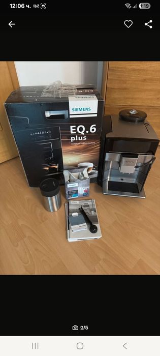 Siemens  EQ 6 кафеавтомат