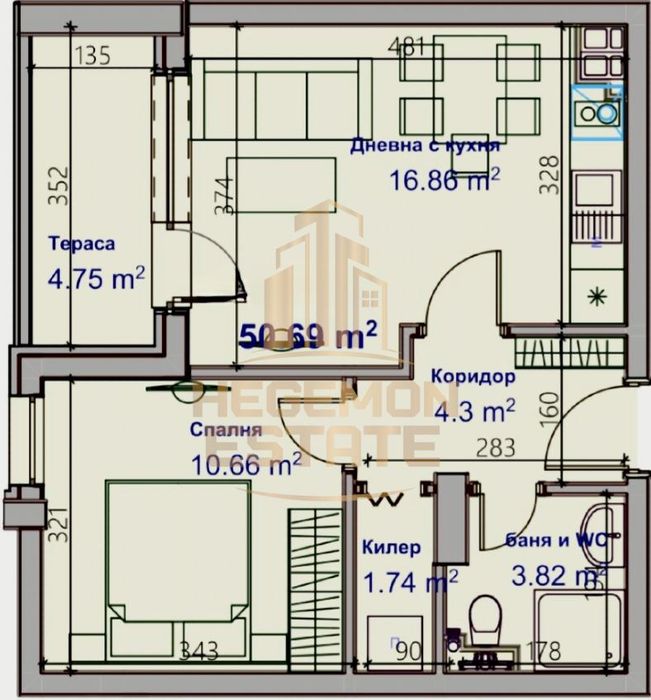 2-стаен, Варна-Младост 1