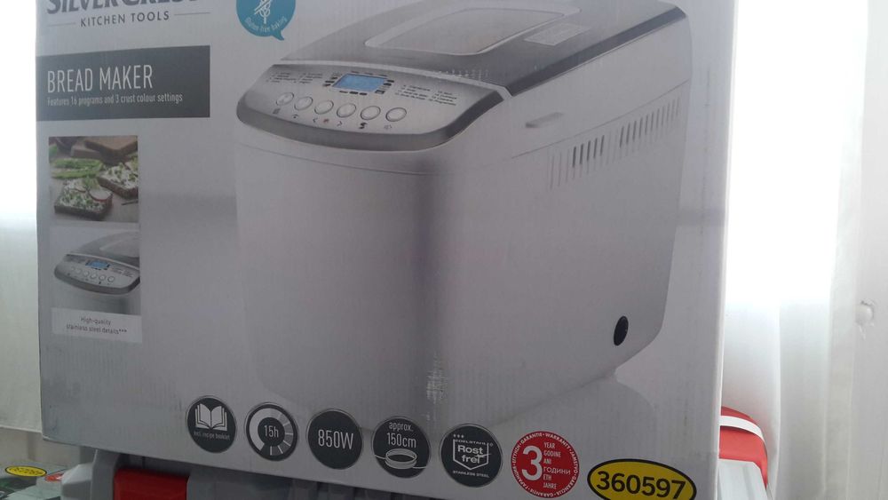 silvercrest bread maker