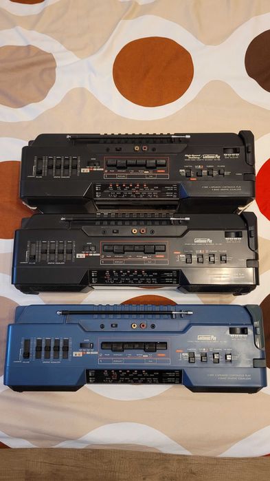 Sharp WQ-T282 Dublu Radio Casetofon cu AUX