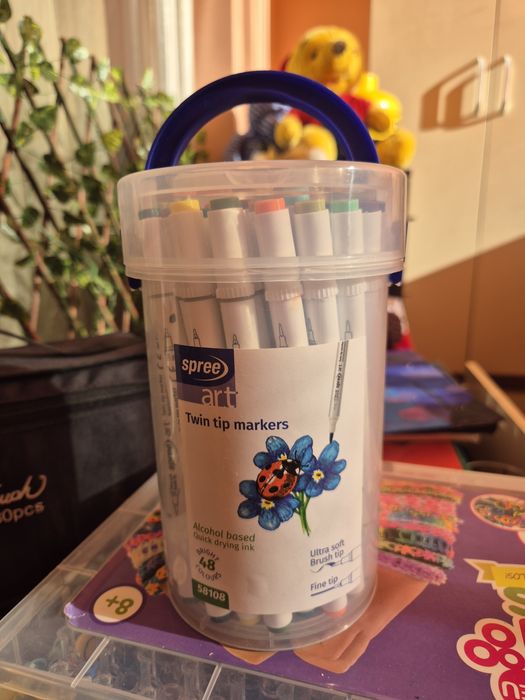 Маркери двувърхи Art Soft Brush 48 цв 58108 Spree