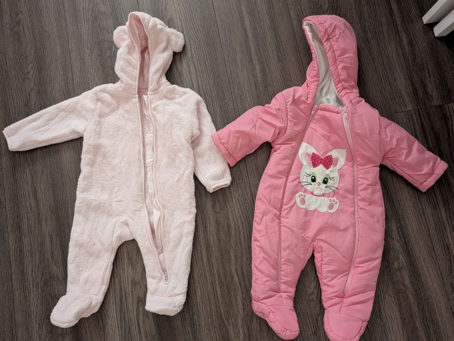 Combinezon si salopeta pufoasa iarna marimea 68