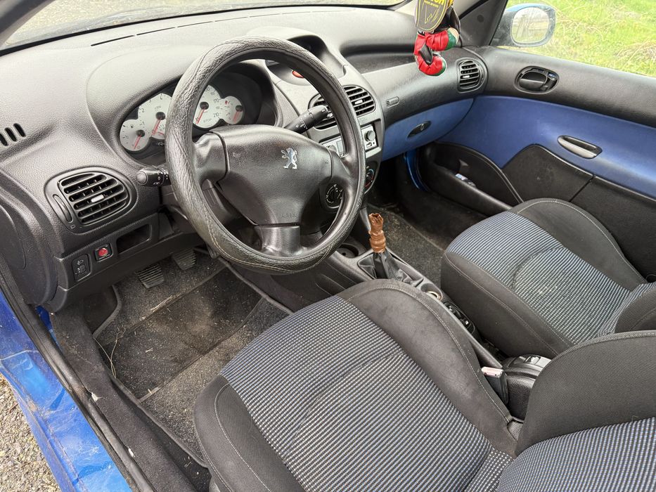 Peugeot 206 CC, 1,6i бензин 109кс на части, Пежо 206 Кабрио на части