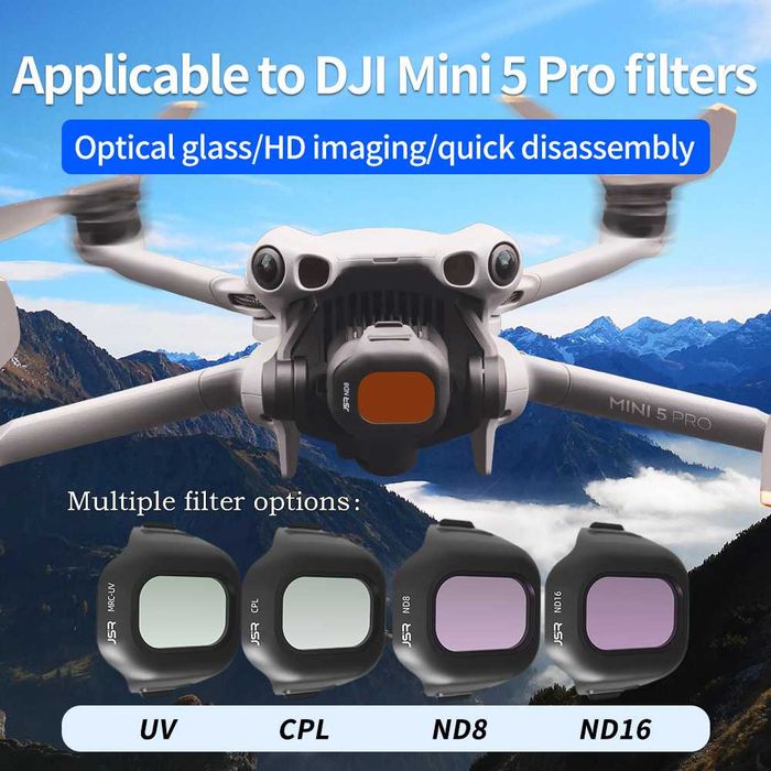 Филтри за дронове DJI Mini 3 Pro, Mini 4 Pro, Mini 5 Pro