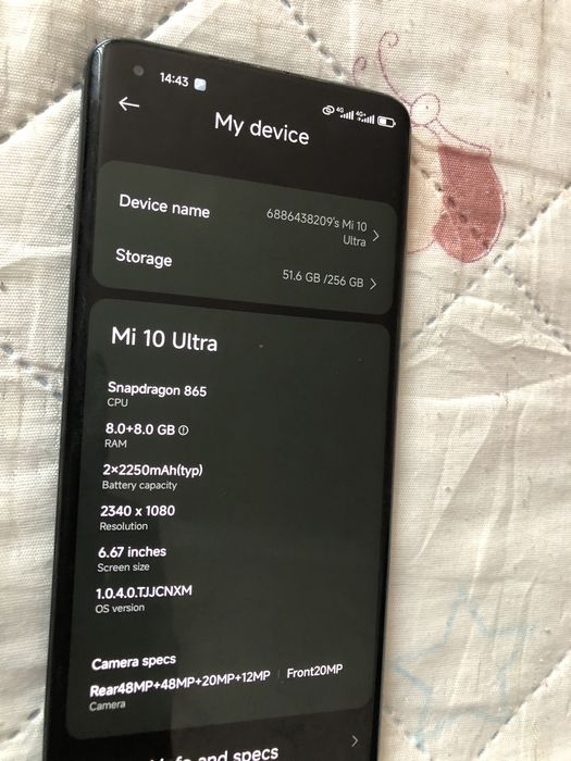 Xiaomi Mi 10 Ultra
