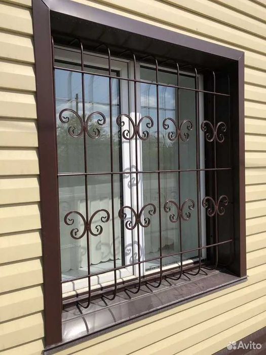 РЕШЁТКИ НА ОКНА . Kозырек panjara навес rewotka ограда kovka ришотка