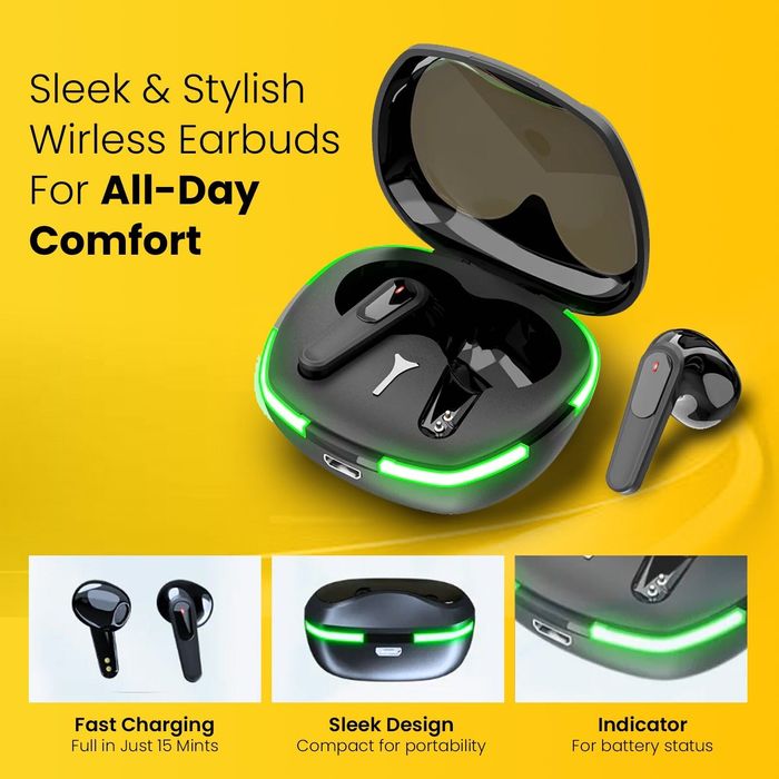 Стерео безжични слушалки Bluetooth 5.1 за телефон