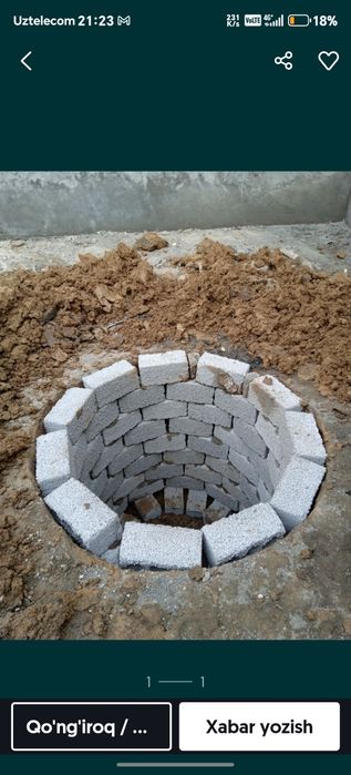 Urachi õrachi tarnsha padvol yomkis qazish ishlarini amalga oshirmiz k