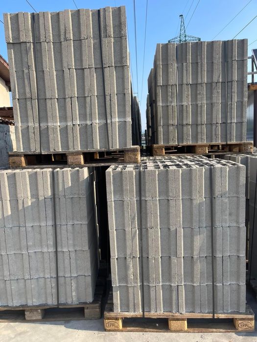 Bolțari vibropresați calitate premium marca ROKA 365x175x240