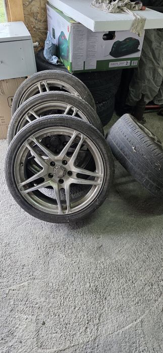 Гуми с джанти 5 х110 за Опел