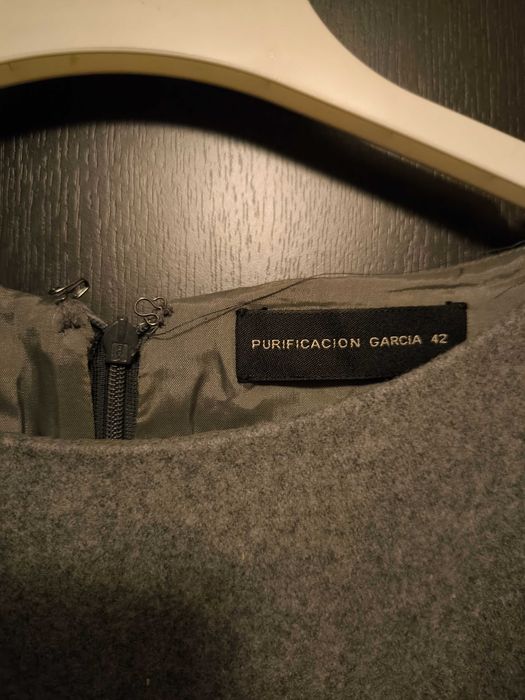 Rochie gri Purificacion Garcia