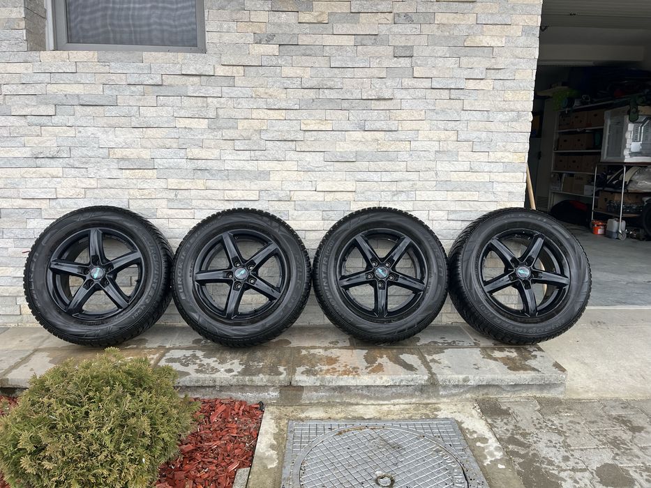 Vand set 4 jante R16 cu anvelope de iarna