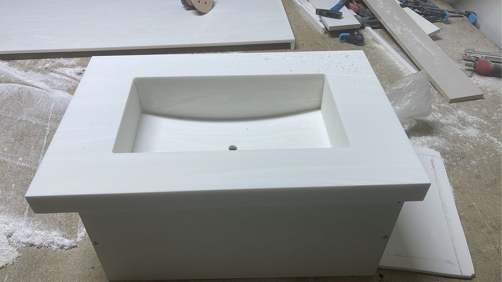 искусственный камень мойка