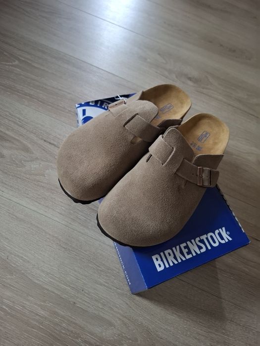 Birkenstock Boston Taupe 38