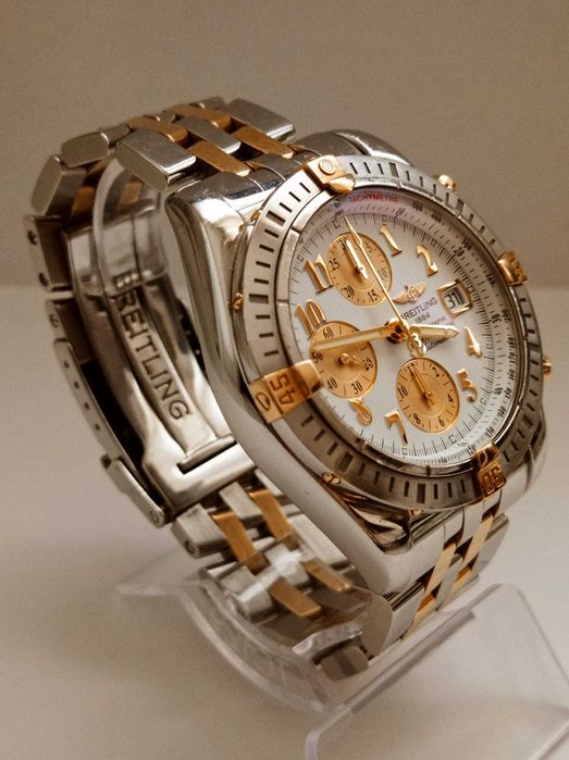 Breitling Chronomat Evolution 44mm 18ct gold/steel