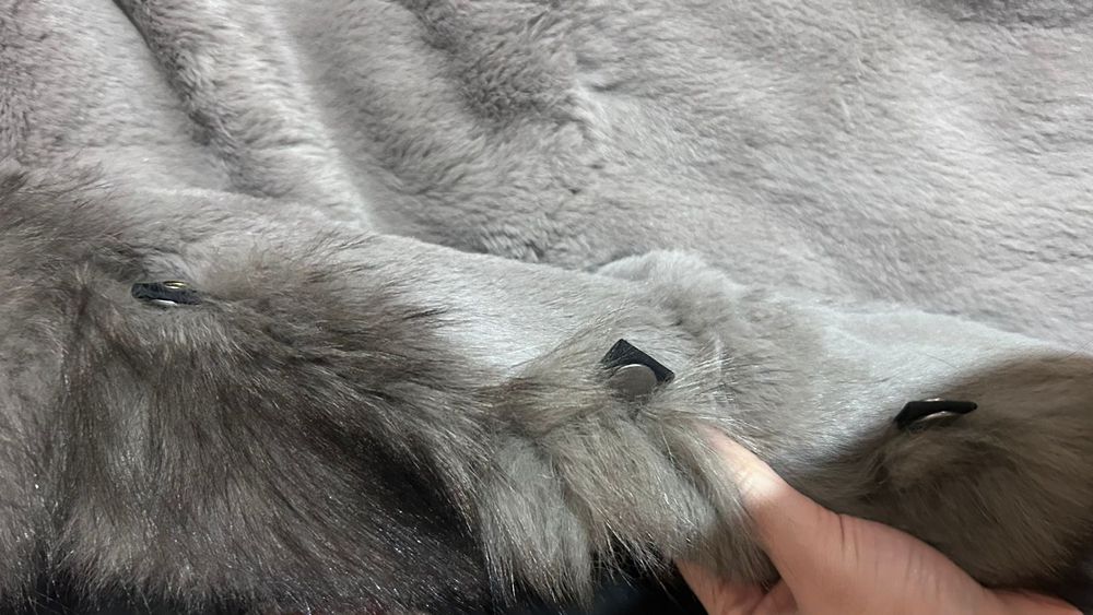 Куртка с натуральным мехом