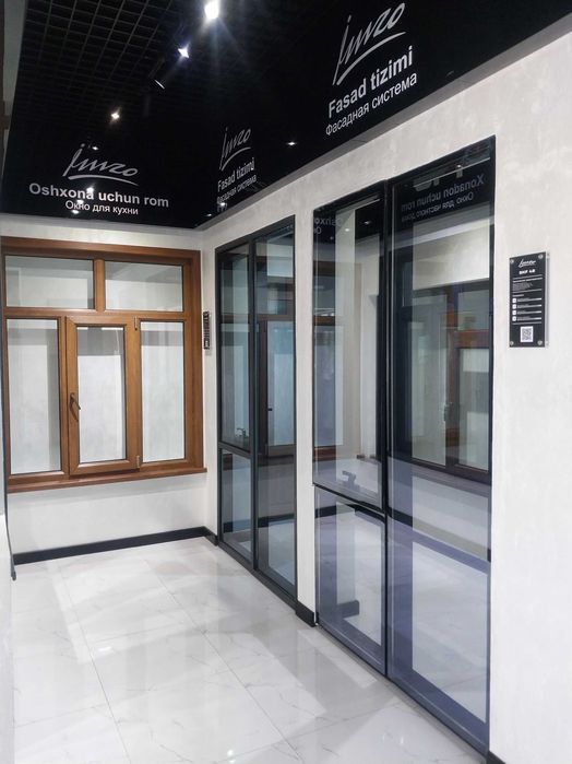 Уз нархини булиб туланг. Imzo va Engelberg termo eshik va derazalar