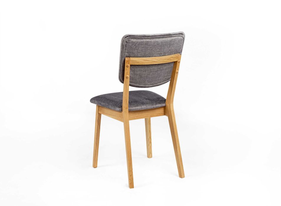 Scaun dining lemn de stejar, MARY, 88x50x44 cm